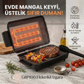 GRP100 Tel Rezistans Dumansız Elektrikli Izgara