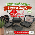Dumansız Mangal Seti — GRP100 + GRP200